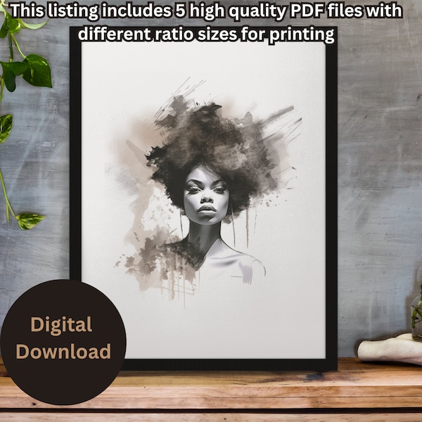 Bold and Beautiful Digital Wall Art