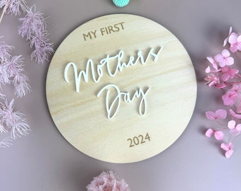 First Mother's Day Plaque - babies first mothers day keepsake