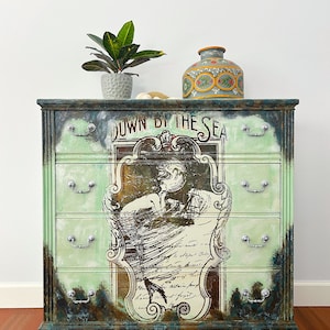 Hand Painted Furniture Contemporary Etsy