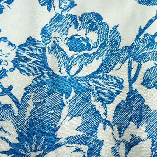 Modern Floral Fabric - Etsy