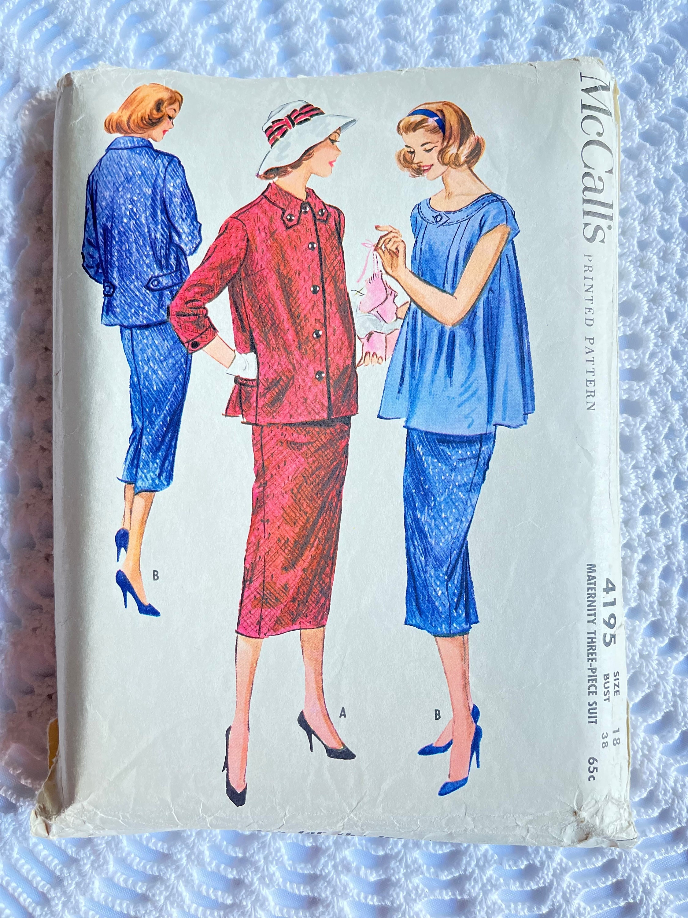 Vintage Sewing Pattern Reproduction 1950's 50's Playsuits Sleeveless Coat  Multiple Sizes Bust 29 30 31 32 33 34 36 Inch INSTANT DOWNLOAD 