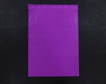 Waterproof and Tear-Proof Postal Bags ProLine 7.5x10.5 Purple Poly Mailer Envelopes Shipping Bags with Self Adhesive 500