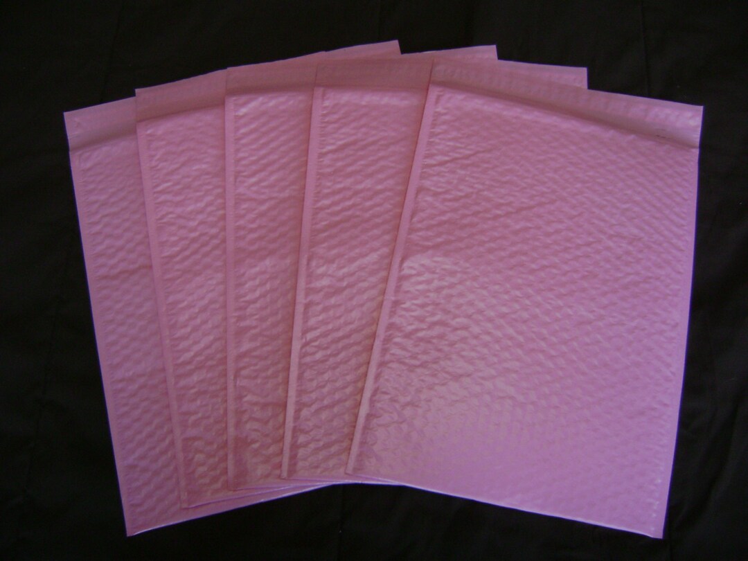 10-100 10x15 Pastel Pink Bubble Mailer Self Seal Adhesive Envelopes ...