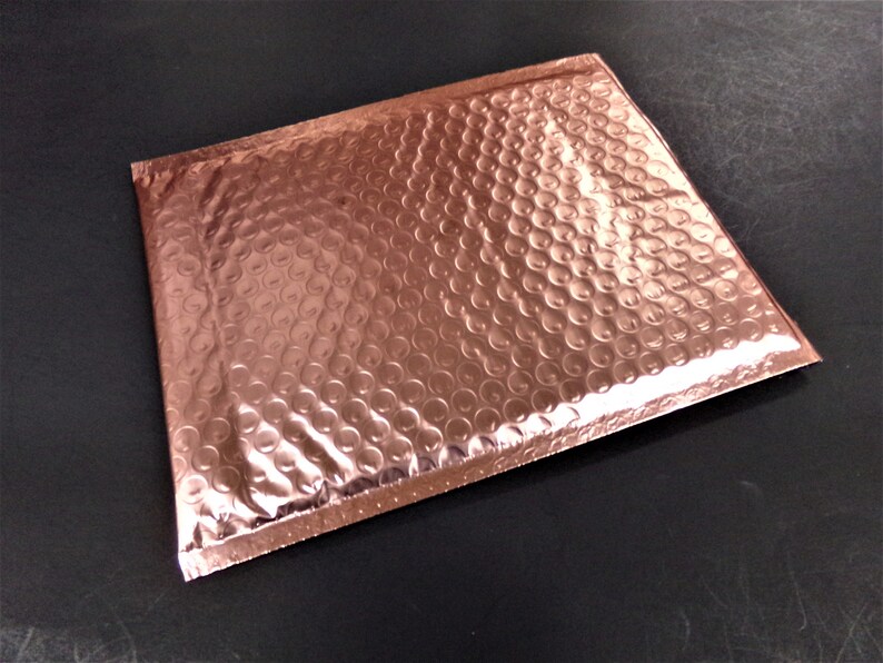 10100 ROSE GOLD Metallic Bubble Mailer 6x10 Self Seal Etsy