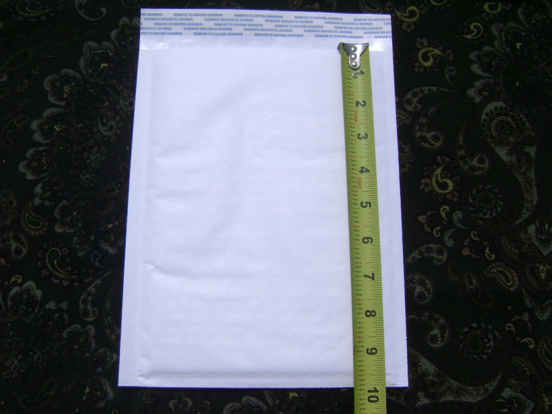 7 6x9 White Kraft Bubble Mailer Self Seal Adhesive Envelopes Protective