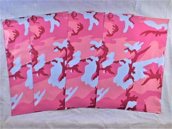 thumbnail image 2 of Pink Camo Bubble Mailer 4x8 25 Count – Bull Shipt Supply Co 2 of 9