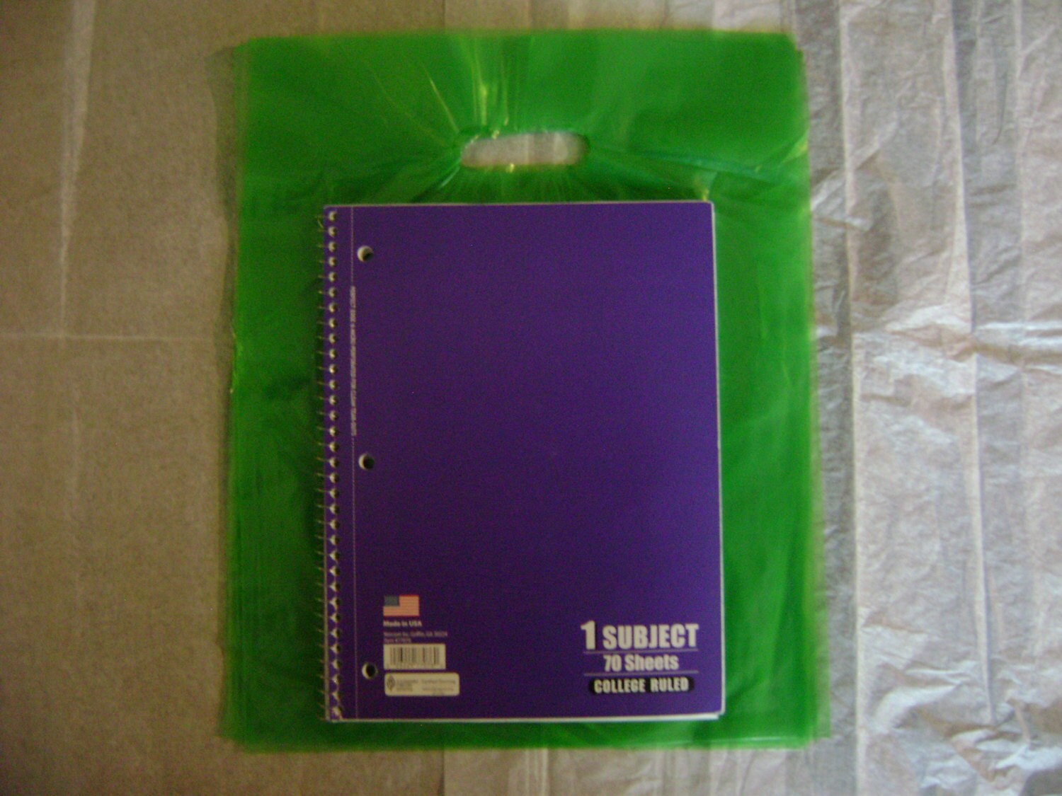 200   12" x 15" LIME-GREEN GLOSSY Low-Density Plastic Merchandise or Party Bags 