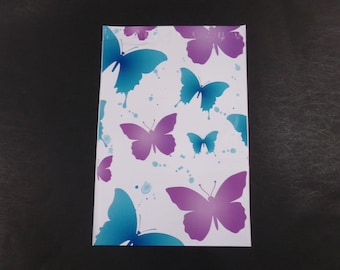 1-1000 BUTTERFLY 10x13 Poly Mailer Purple Blue Wings Envelope Bag Fast Shipping Flat Lightweight