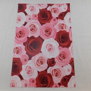 1 1000 Designer Roses 10x13 Poly Mailers Self Seal Adhesive Flat Envelope Bag Shiny Waterproof Shipping Tear Proof Lightweight Pink Red image 2