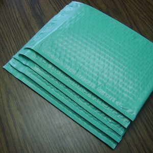 10-100 TEAL 8.5x11 Bubble Mailer Self Seal Adhesive Envelope Protective Padded Wrap Shipping Supply Mailer Plastic Sturdy Lightweight #2
