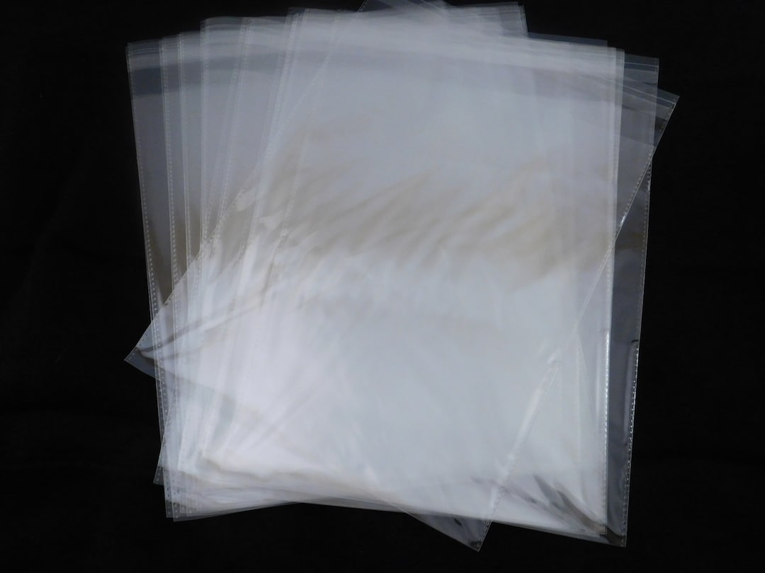 25 Crystal Clear Self 8x10 Seal Adhesive Poly Bags Shiny Water - Etsy