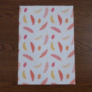 10-100 FEATHERS 12x15.5 POLY Mailers Self Seal Adhesive Spring Flower Plastic Flat Water Resistant Shipping Tear Proof Lightweight