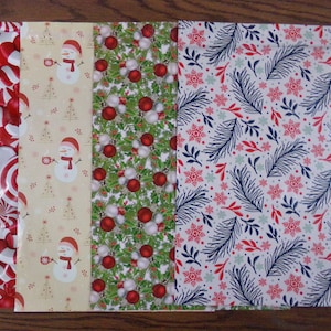 100 10x13 WEIHNACHTEN Candy Cane SCHNEEFLOCKE Schneemann Selbstversiegelung Klebefolie Flach umschlag Wasserfest Versand Reißfest
