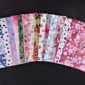 1 - 100 CHOOSE YOUR PATTERN 6x9 Designer Poly Mailers Self Seal Adhesive Plastic Flat Envelope Bag 25 50 75 Shipping Tear Proof Lightweight