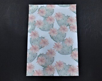 1-500 Flowering Cactus Designer 10x13 Poly Mailers Self Seal Adhesive Plastic Flat Envelope Bag Shipping Tear Proof Lightweight
