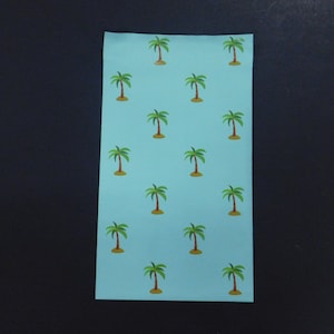 1 - 200 6x9 Palm Tree Designer Poly Mailers Self Seal Adhesive Plastic Flat Envelope Water Resistant Tear Proof Lightweight Nature