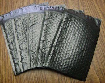 10-100 10x15 Black Bubble Mailer Self Seal Adhesive Envelopes Protective Padded Wrap Shipping Supply Mailer Plastic Sturdy Lightweight