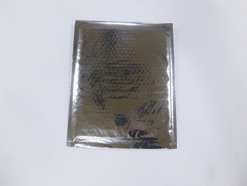 10 SILVER 8.5X11 METALLIC Bubble Mailer Self Seal Adhesive Envelopes Protective Padded Wrap Foil Shipping Mailer Sturdy