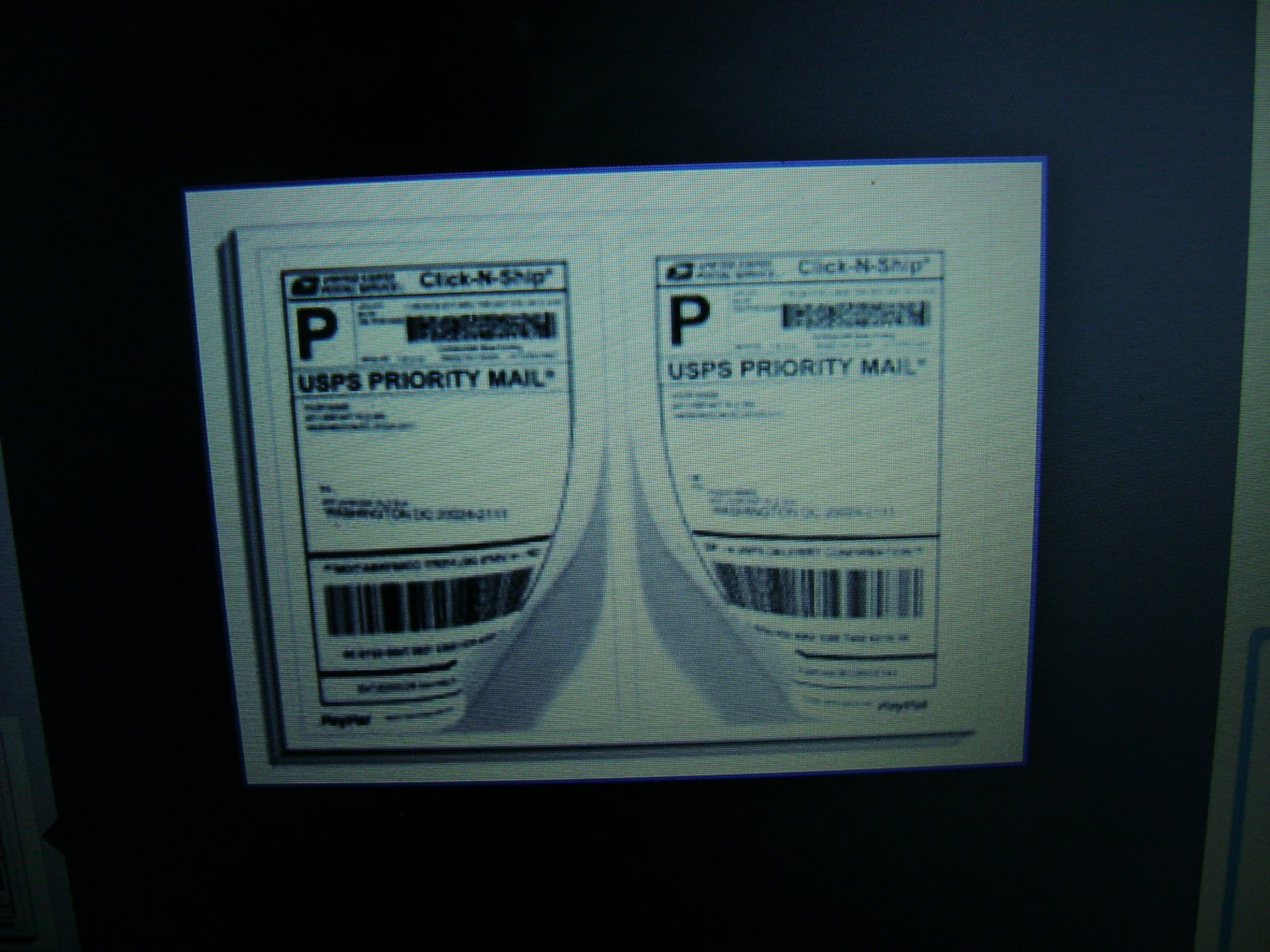 400 Shipping Labels - 200 Sheets, Self Adhesive Peel and Stick Labels ...