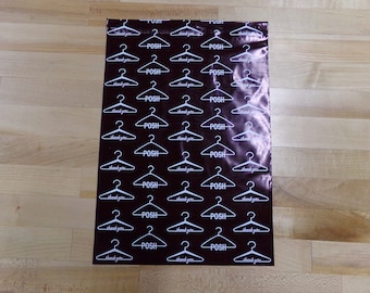 1 - 1000 POSH 10x13 Poly Mailers Self Seal Adhesive Hangers Plastic Flat Envelope Bag Shipping Tear Proof Lightweight