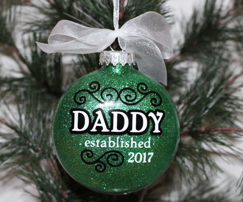 new dad christmas ornament