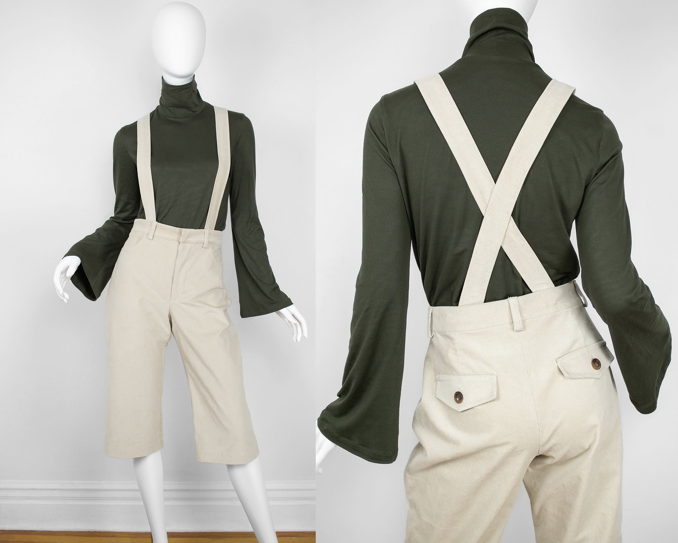 High Waisted Pants Suspenders - Etsy Canada