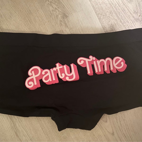 Party Time Barbie Panties