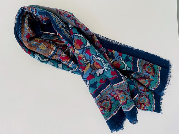 Art of Scarf Exclusive For The Tie Rack Rainbow S… - image 1