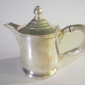 Reed Barton Silber Gelöterte Hotel Teekanne Geschildert | Etsy