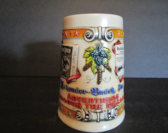 1993 "Advertising Through the Decades" #1 - Anheuser-Busch Stein