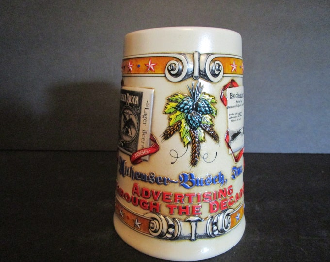 1993 "Advertising Through the Decades" #1 - Anheuser-Busch Stein