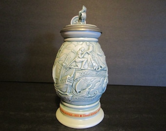 1992 Avon Christopher Columbus New World Stein