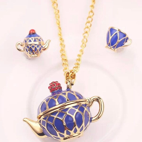 Teapot Jewelry Etsy