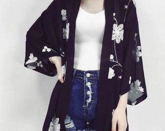 black trench pea coat