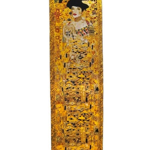 The Woman in Gold Painted by Klimt Gustav, Klimt Gustav Scarf, Silk ...