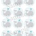 Printable Baby Shower Mason Jar Label PDF for Boy Chevron - Etsy
