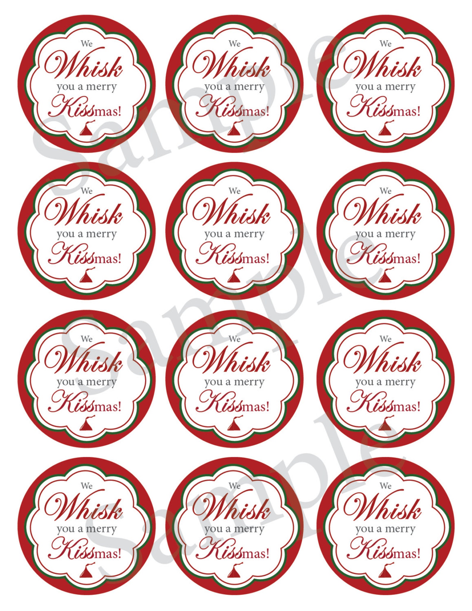 Printable We Whisk You a Merry Kissmas Tag Teacher Gift Tag Etsy Printable We Whisk You a Merry Kissmas Tag Teacher Gift Tag Etsy