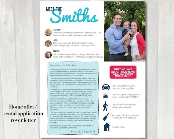 cover letter home purchase offer
