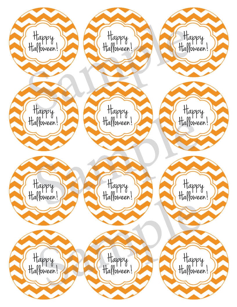 Printable Halloween Mason Jar Label Sticker Halloween - Etsy