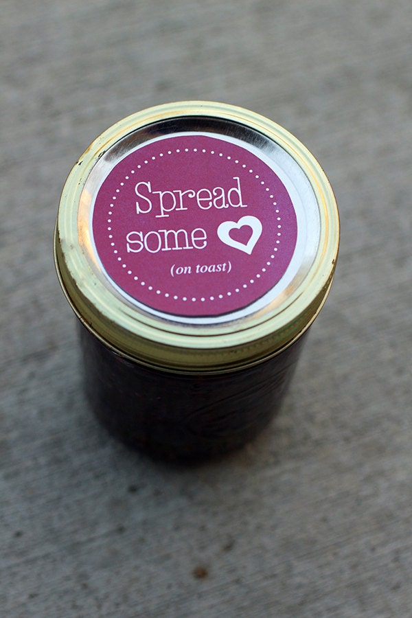 Mason Jar Label for Jam 2.5 Inch Diameter Canning Jar Etsy