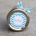 Printable Baby Shower Mason Jar Label PDF for Boy Chevron Oh Boy Jar ...