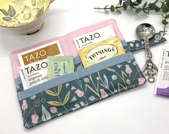 Tea Wallet for On-The-Go Tea Lovers - Tea Party Design