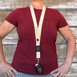 Personalized Breakaway Safety Lanyard
