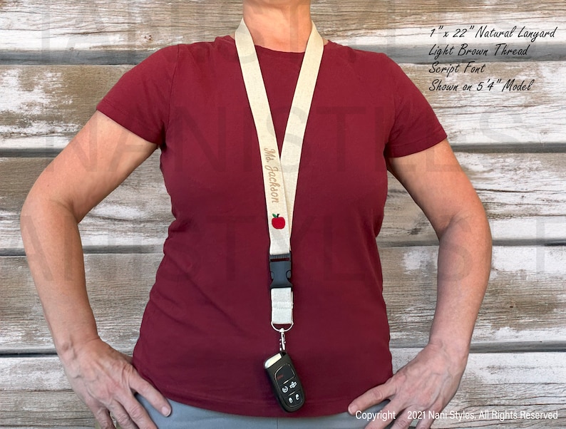 Personalized Breakaway Safety Lanyard