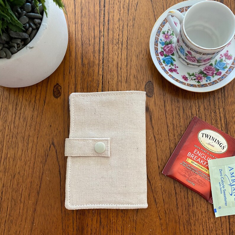 Tea Wallet Tea Holder Tea Bag Wallet Travel Tea Bags Etsy