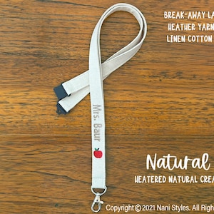 Personalized Breakaway Lanyard for Safety for Teachers and Nurses