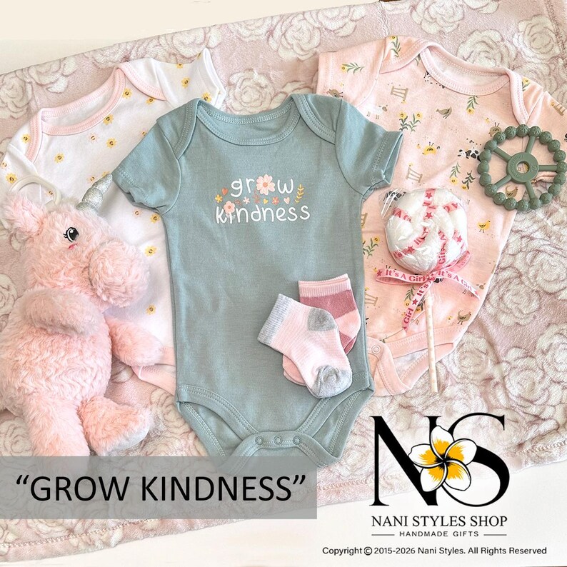 Personalized Baby Gift Basket - Gender Neutral Newborn Essentials for ...