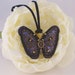 michellemacneil01 reviewed Steampunk soutache necklace. Butterfly jewellery. Steampunk jewelry. MollyG Designs Purple necklace. Soutache jewellery. Butterfly necklace.