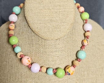 Artist's Ceramic Necklace