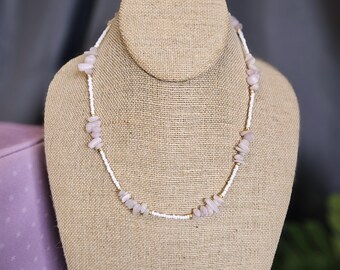 Kunzite Chip Necklace